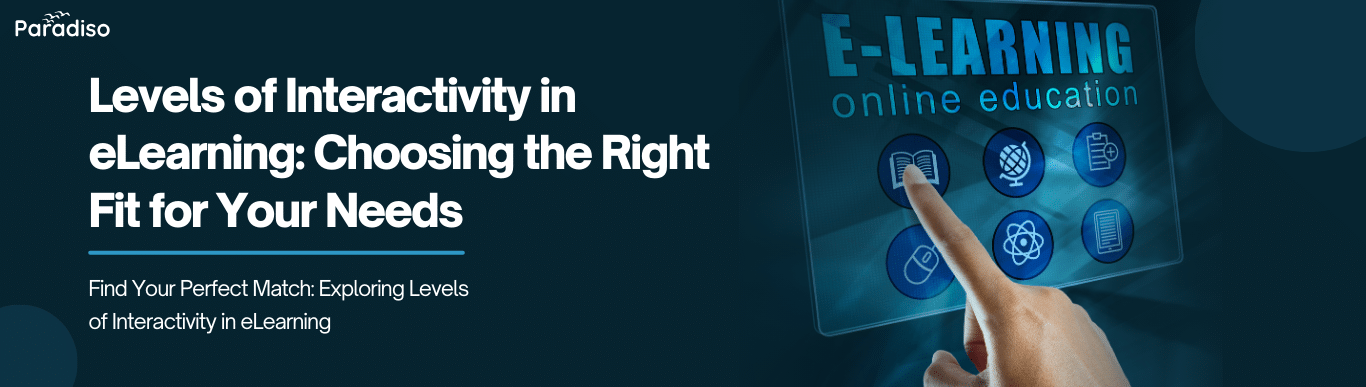 Levels of Interactivity in eLearning